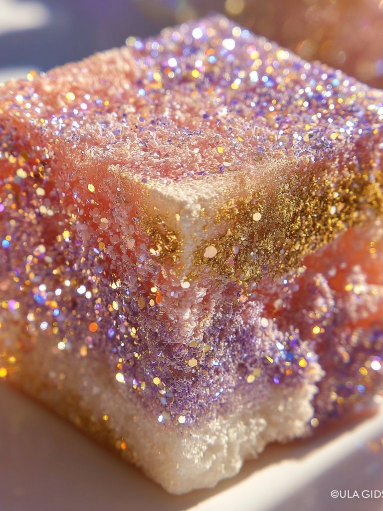 Glittering Sugar Cube — Photography Print. poster detail