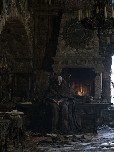 Gothic Throne Room — Fine-Art Print.