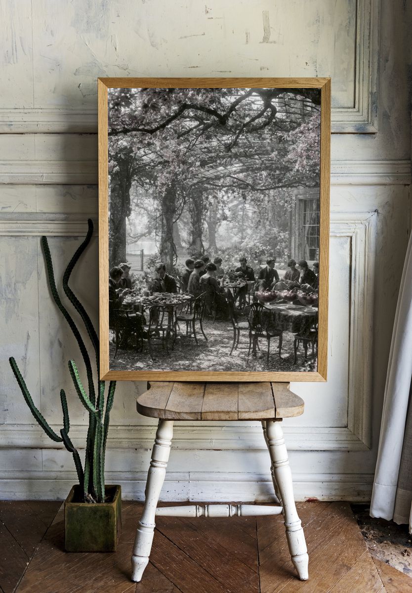 Garden Tea Party Photography Poster. room preview