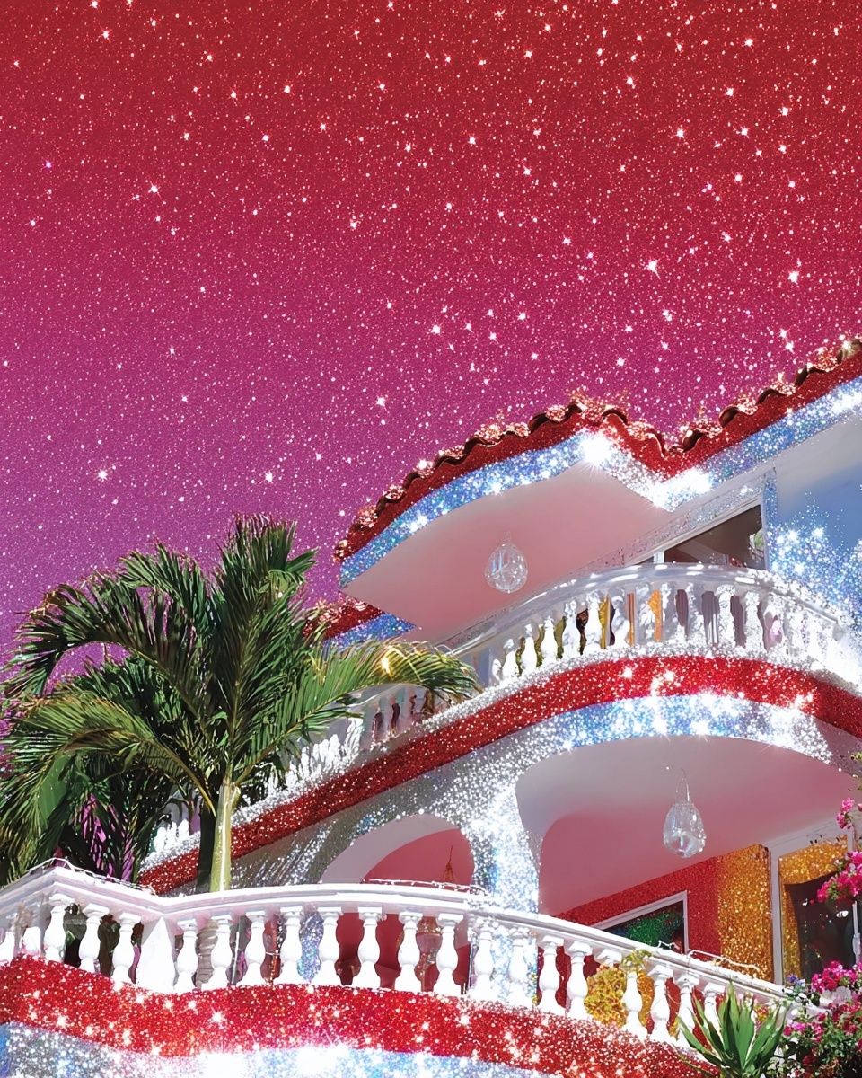 Glittering Villa — Contemporary Print. poster detail