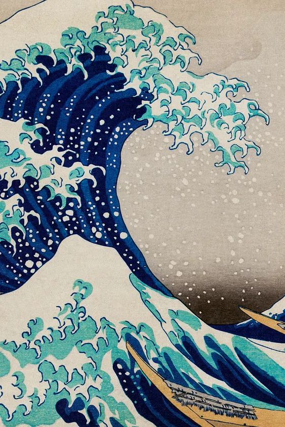 The Great Wave off Kanagawa — Fine Art Print. poster — fine-art art