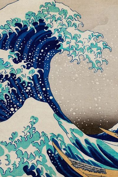 The Great Wave off Kanagawa — Fine Art Print. poster