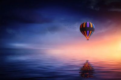 Hot Air Balloon.