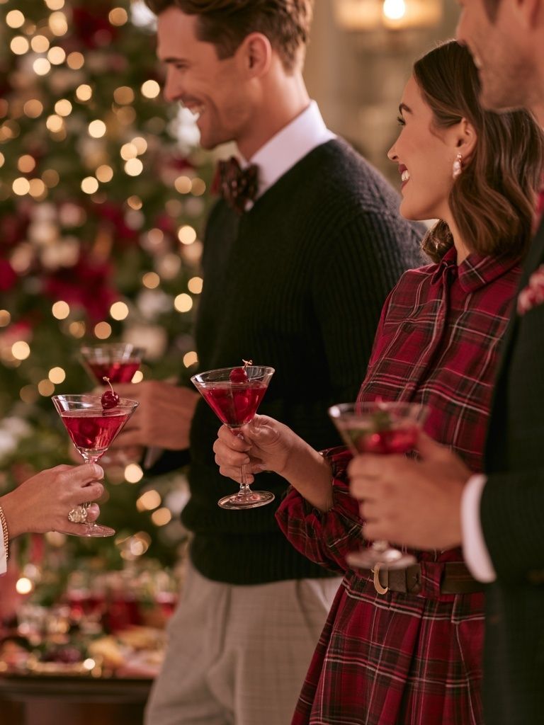 Holiday Cocktail Party Photography Poster. poster detail