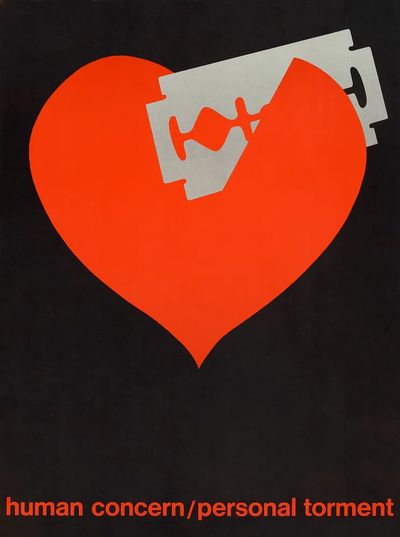 Human Concern — Bold Art Print. poster