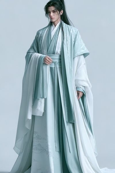 Hanfu Portrait Photography Poster. poster