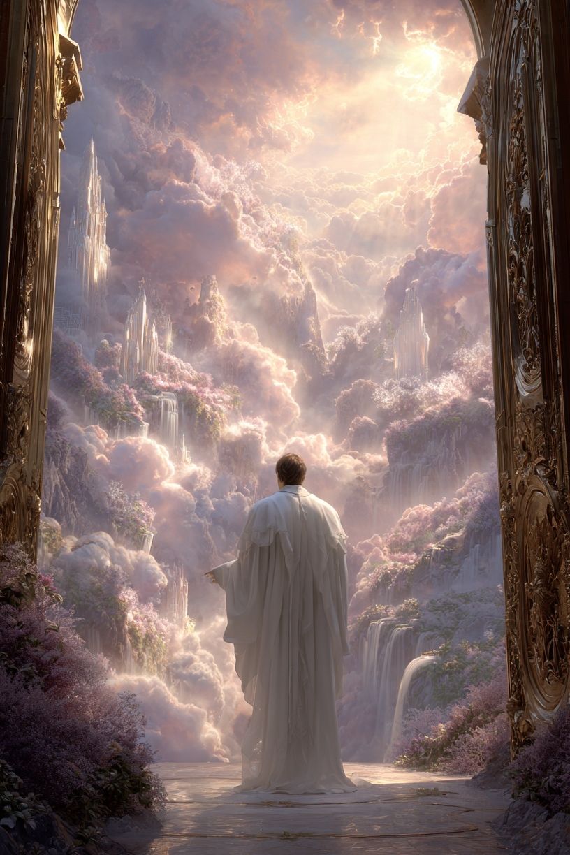 Heavenly Landscape — Fine Art Print. poster detail