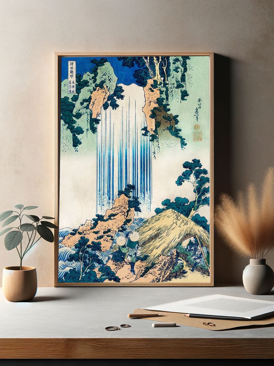 Yoro Waterfall Mino Province Katsushika. — room view 2