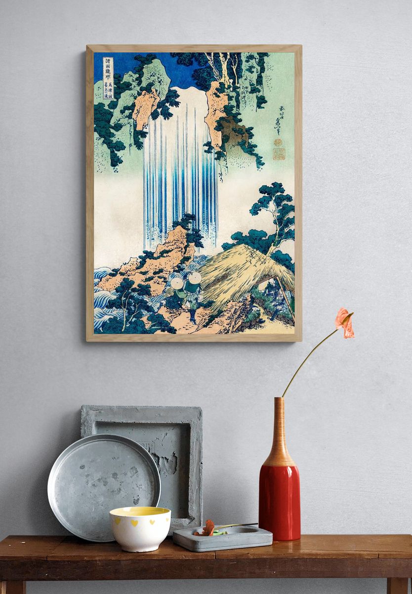 Yoro Waterfall Mino Province Katsushika. — room view 3