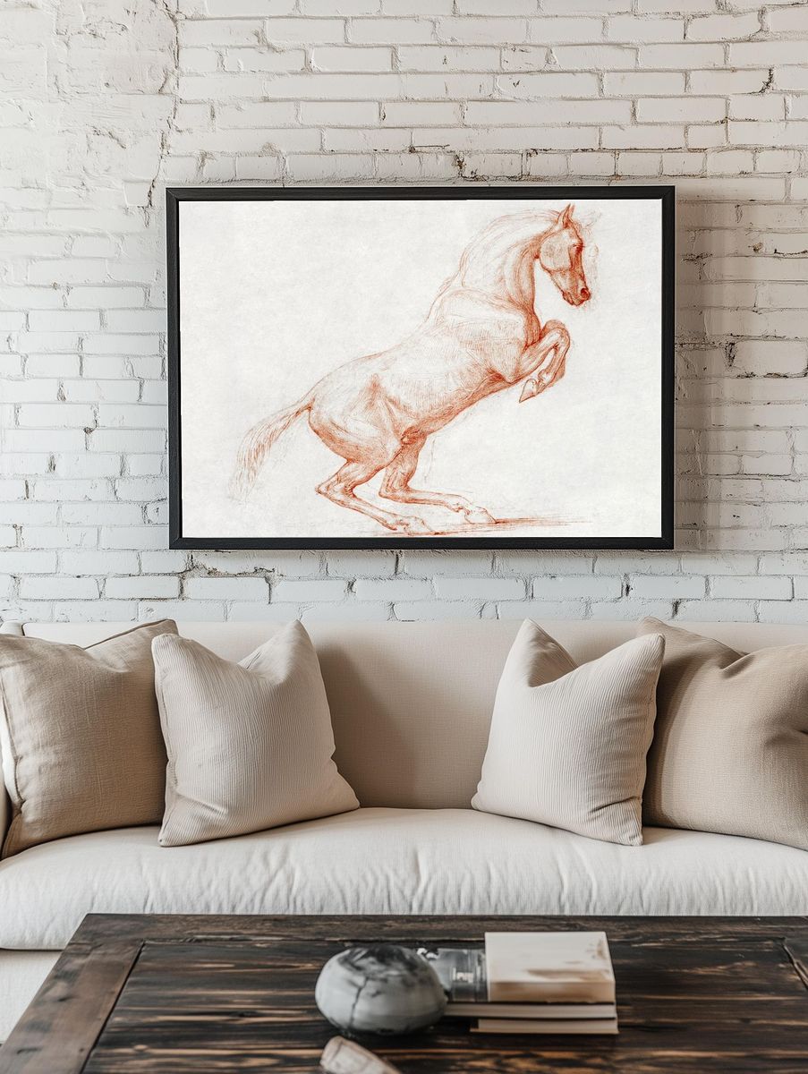A Prancing Horse, Facing Right (ca. 1790). room preview