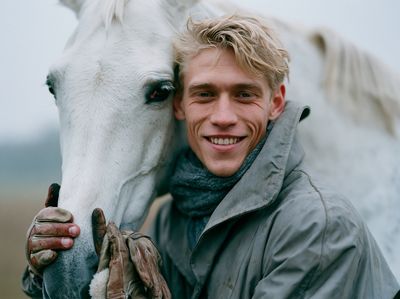 Horse Portrait Photography Poster.