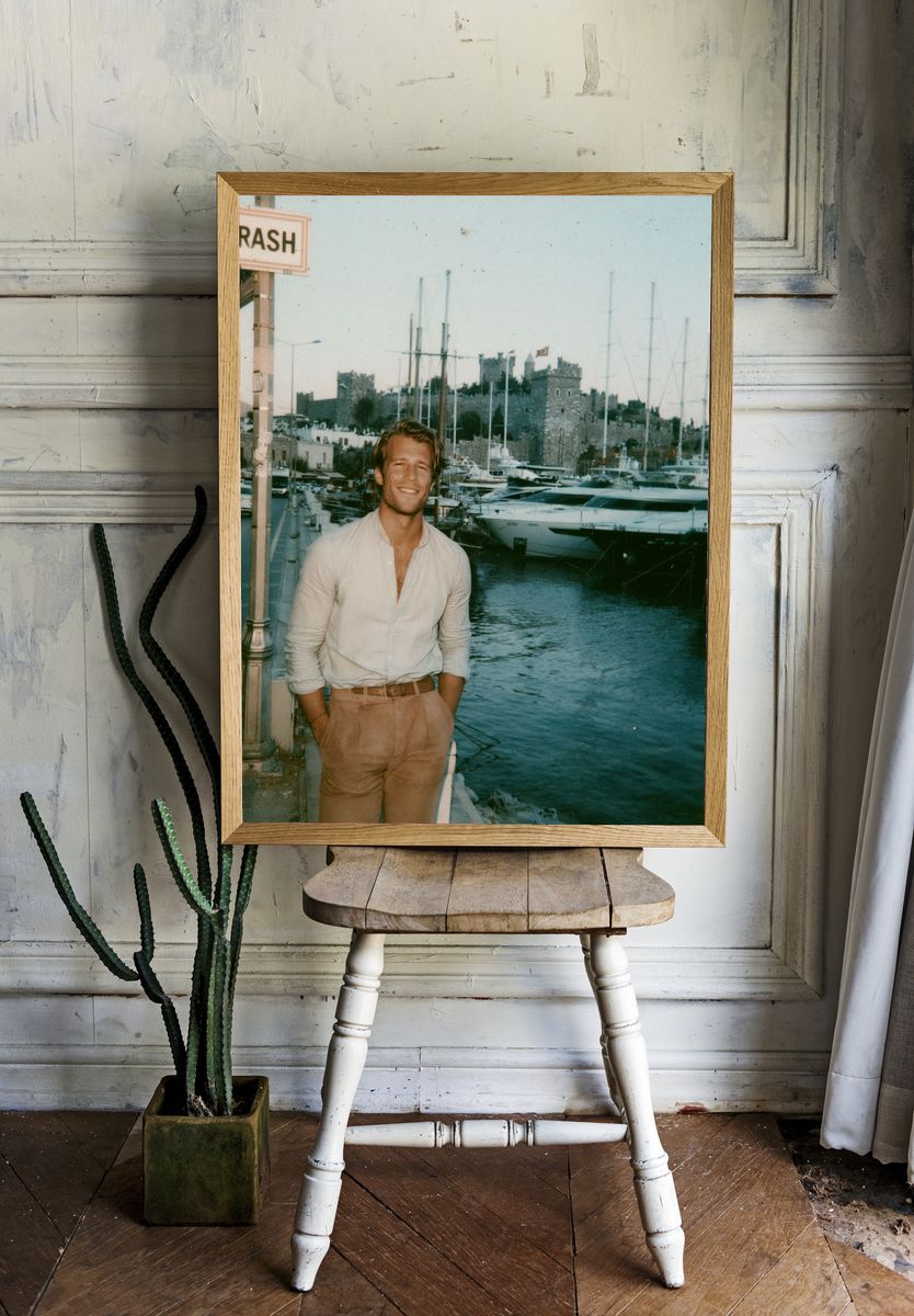 Harbor Portrait Photography Poster. room preview