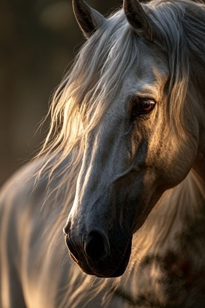 Horse Portrait Photography Poster.