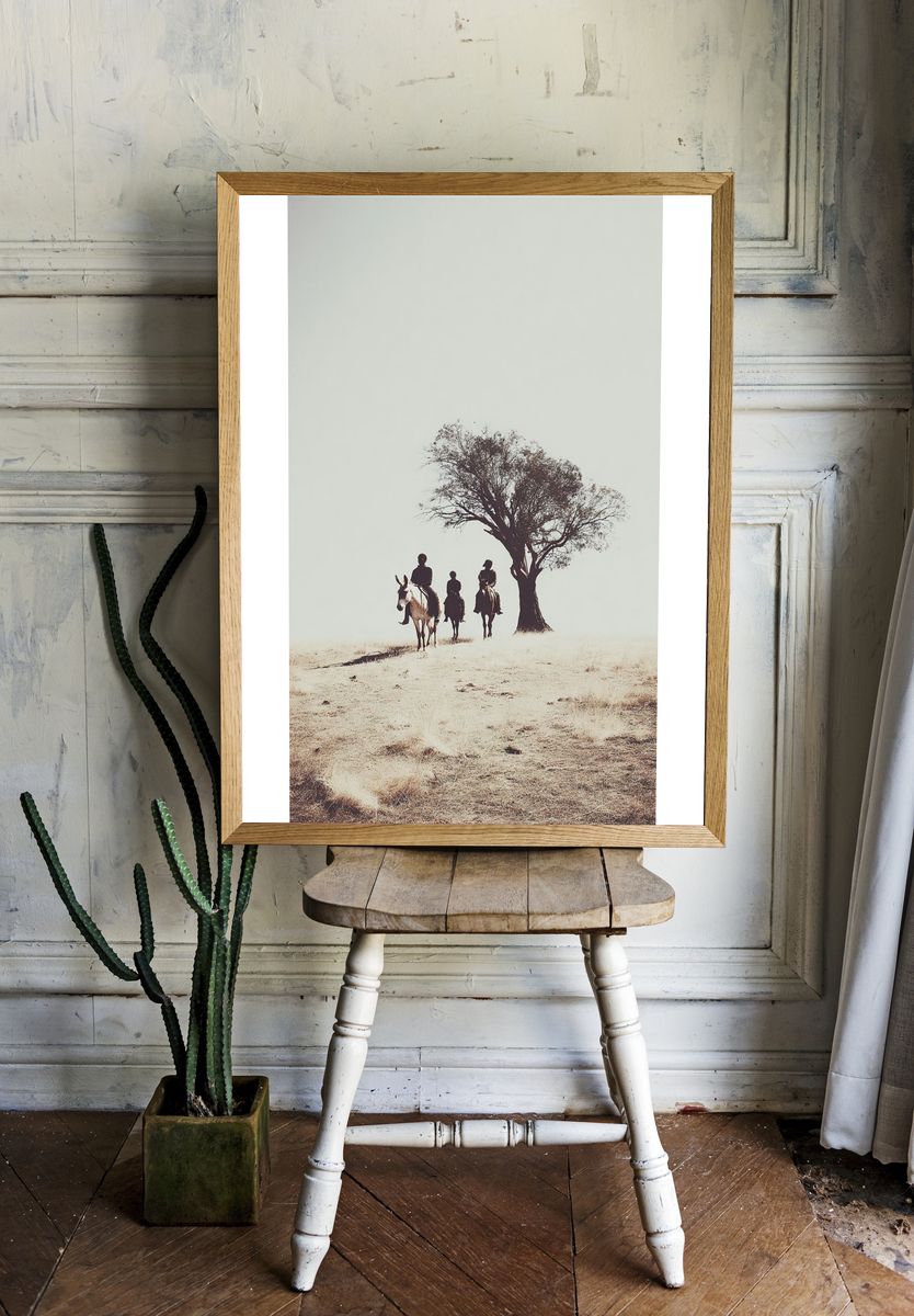 Horse Riders in the Plains Poster. — room view 1