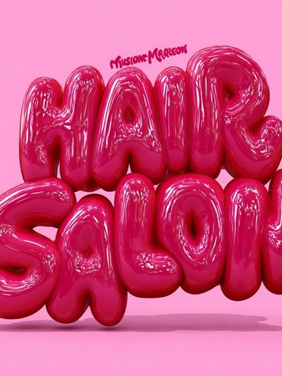 Hair Salon — Typography Print