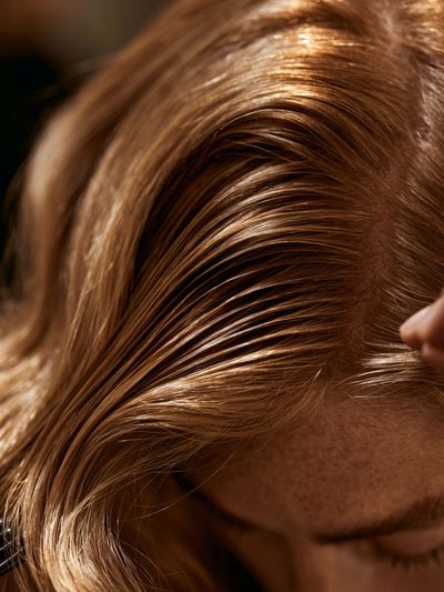 Hair Styling Close-Up Photography Poster.