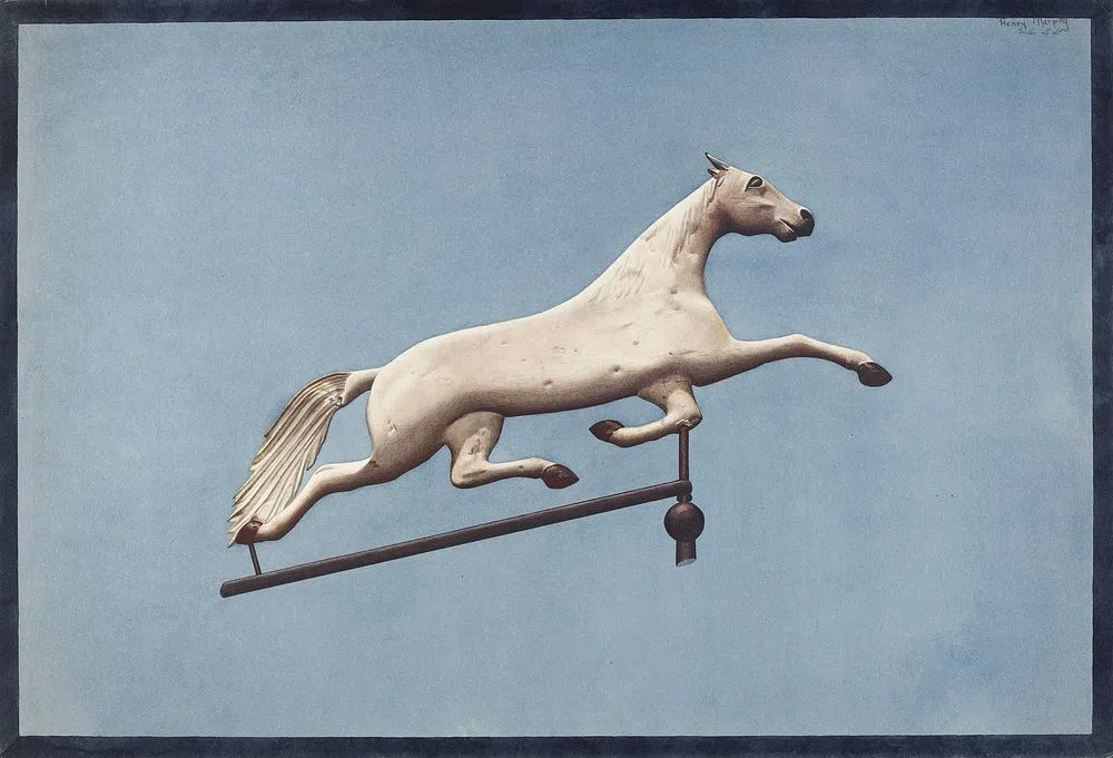 Leaping Horse Vintage Print. poster detail