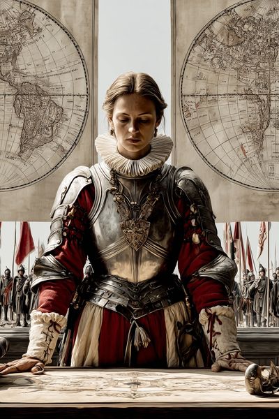 Historical Warrior — Fine Art Print. poster print