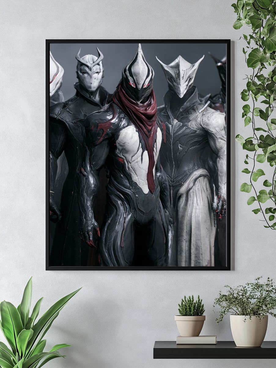 Armored Sci-Fi Warriors Poster. — room view 4