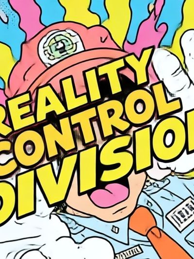 Reality Control Division Pop Art Poster.
