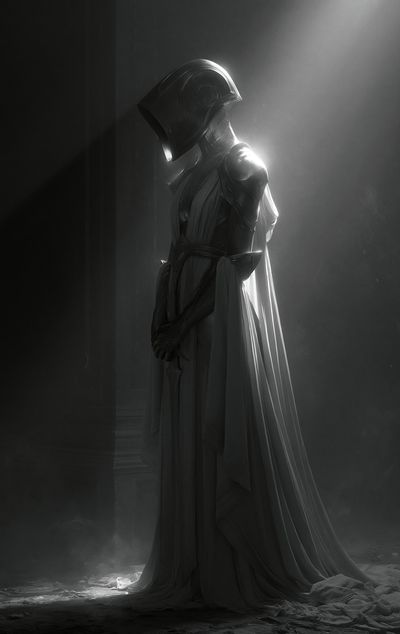 Armored Sentinel — Dark Print.