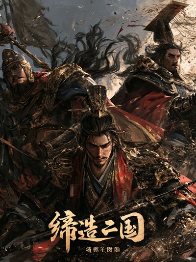 Three Kingdoms Warriors Illustration Poster.