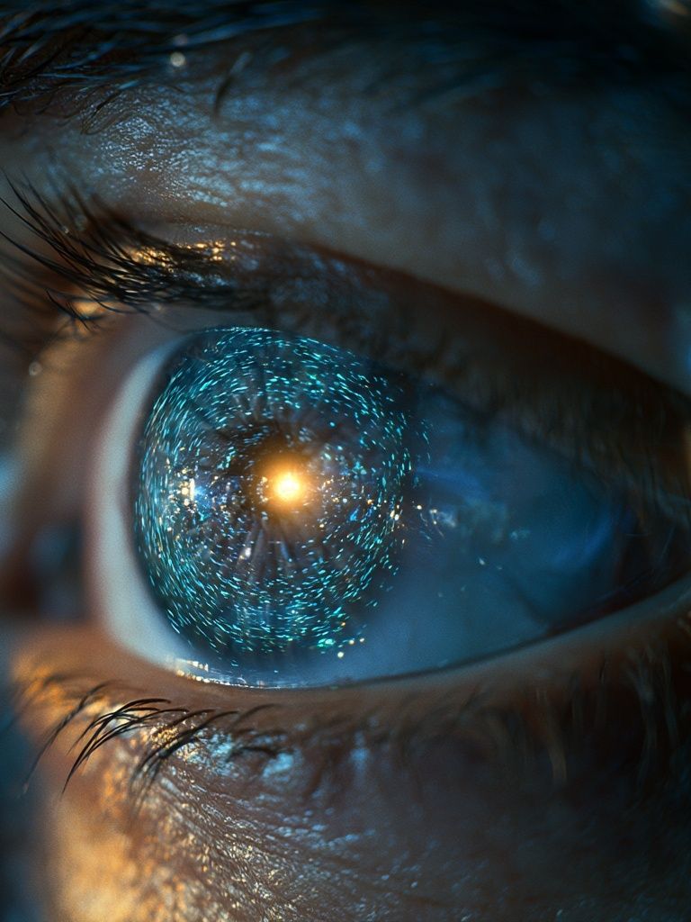 Cosmic Eye Photography Poster. poster — illustration art