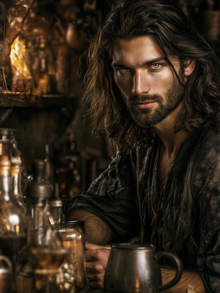 Mystic Tavern Portrait Print. poster detail