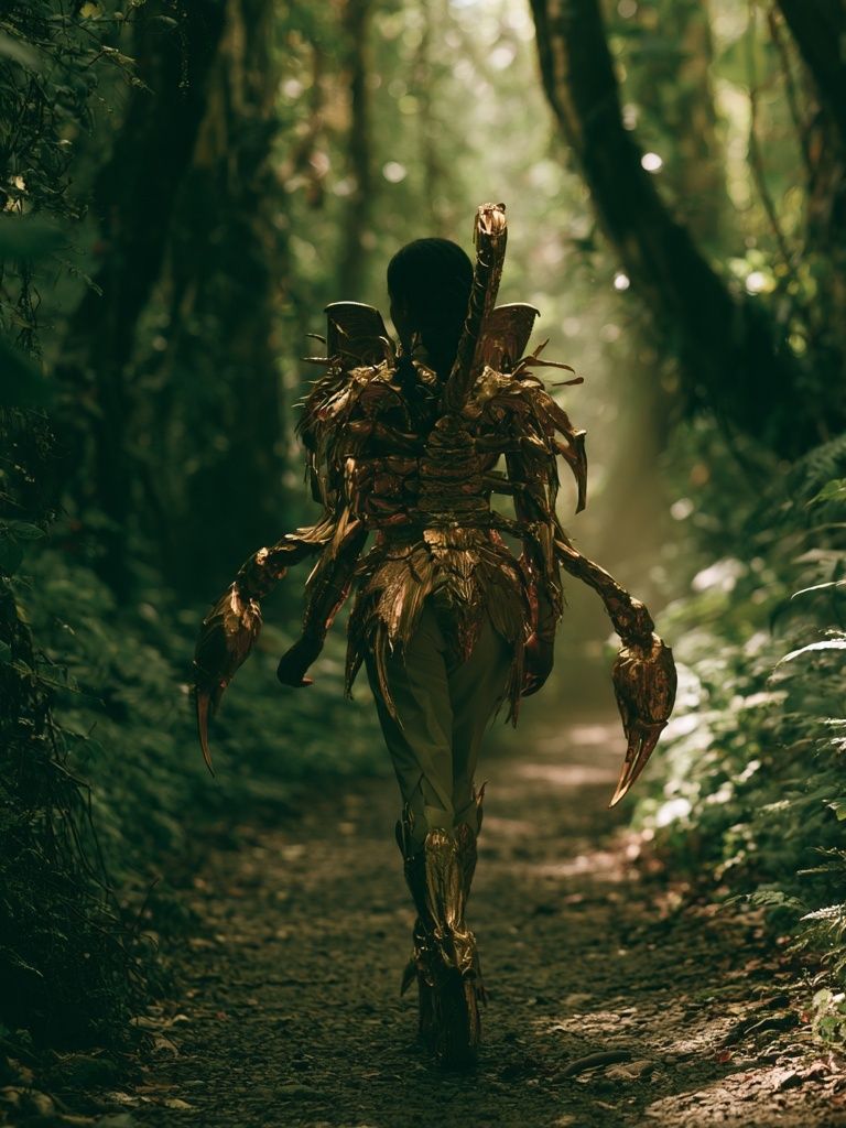 Forest Creature Fantasy Poster. poster — illustration art