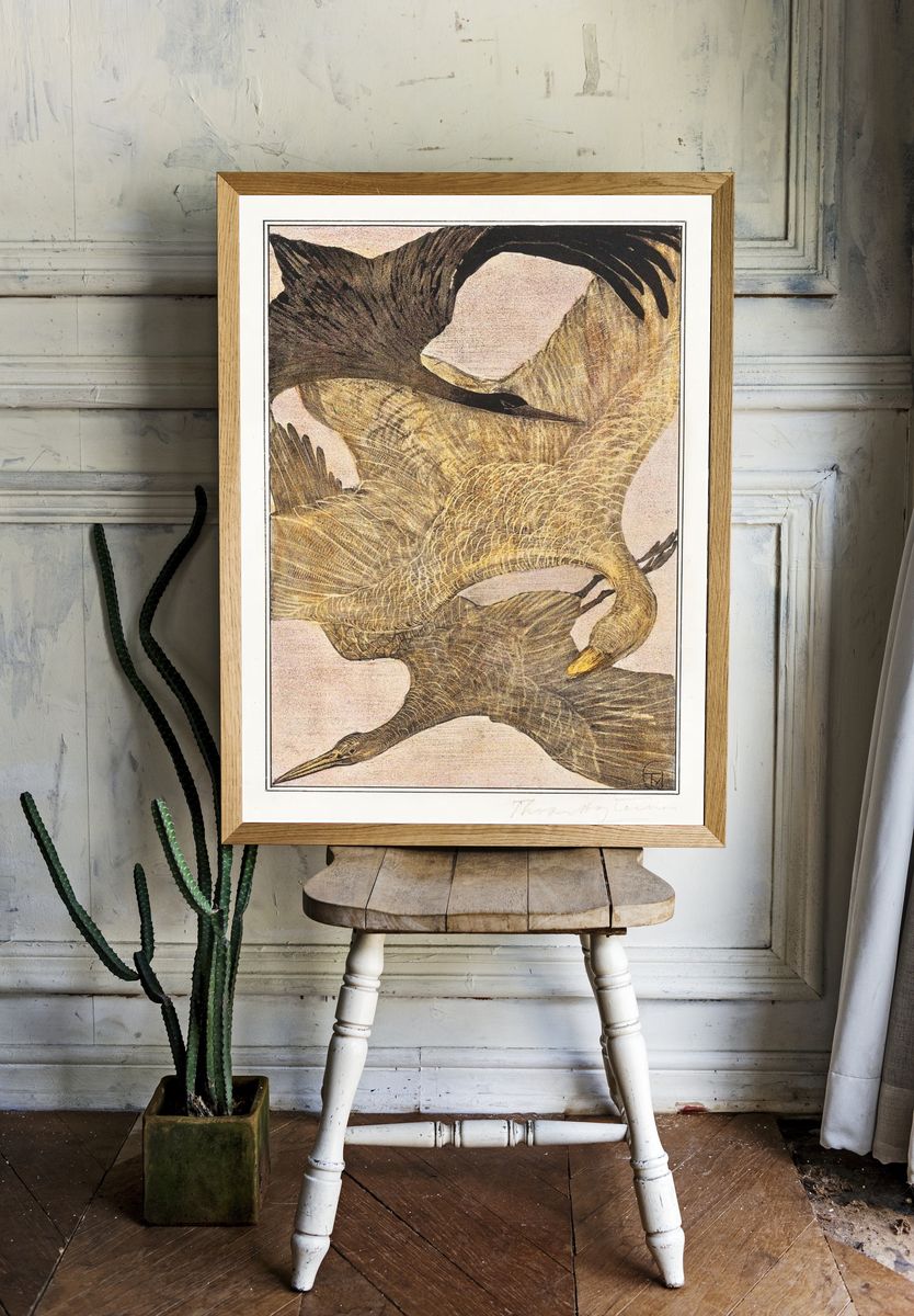 Drie vliegende vogels (1878–1905) print. room preview