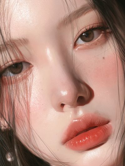 Soft Glam Portrait Print.