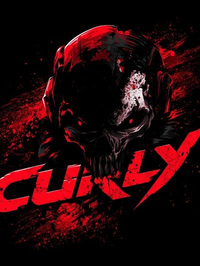 Skull Culty Horror Poster. poster