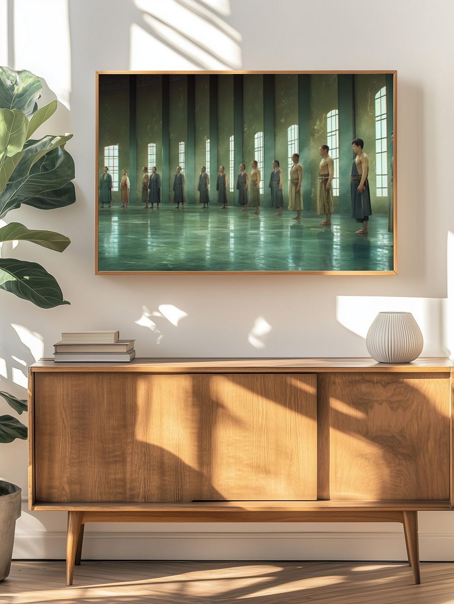 Monastic Lineup — Cinematic Print. — room view 3
