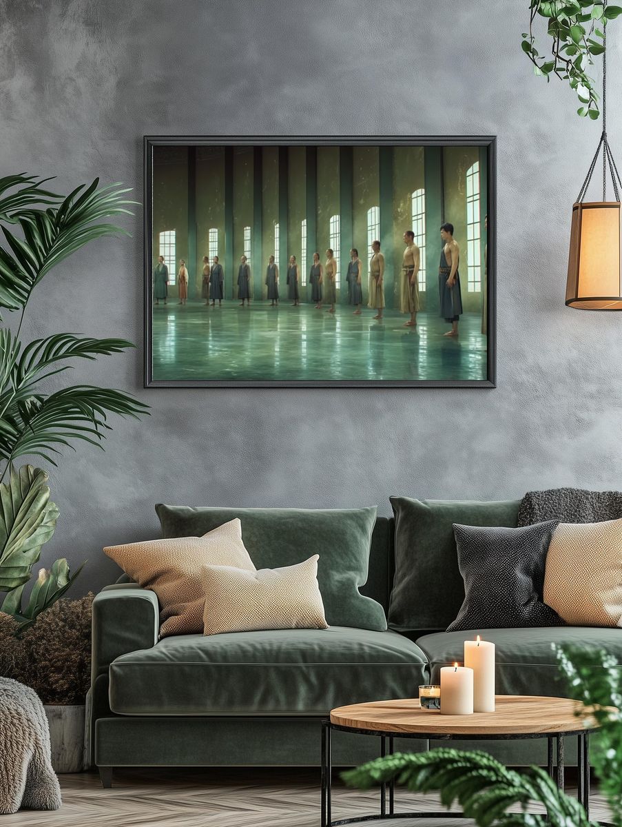 Monastic Lineup — Cinematic Print. — room view 4