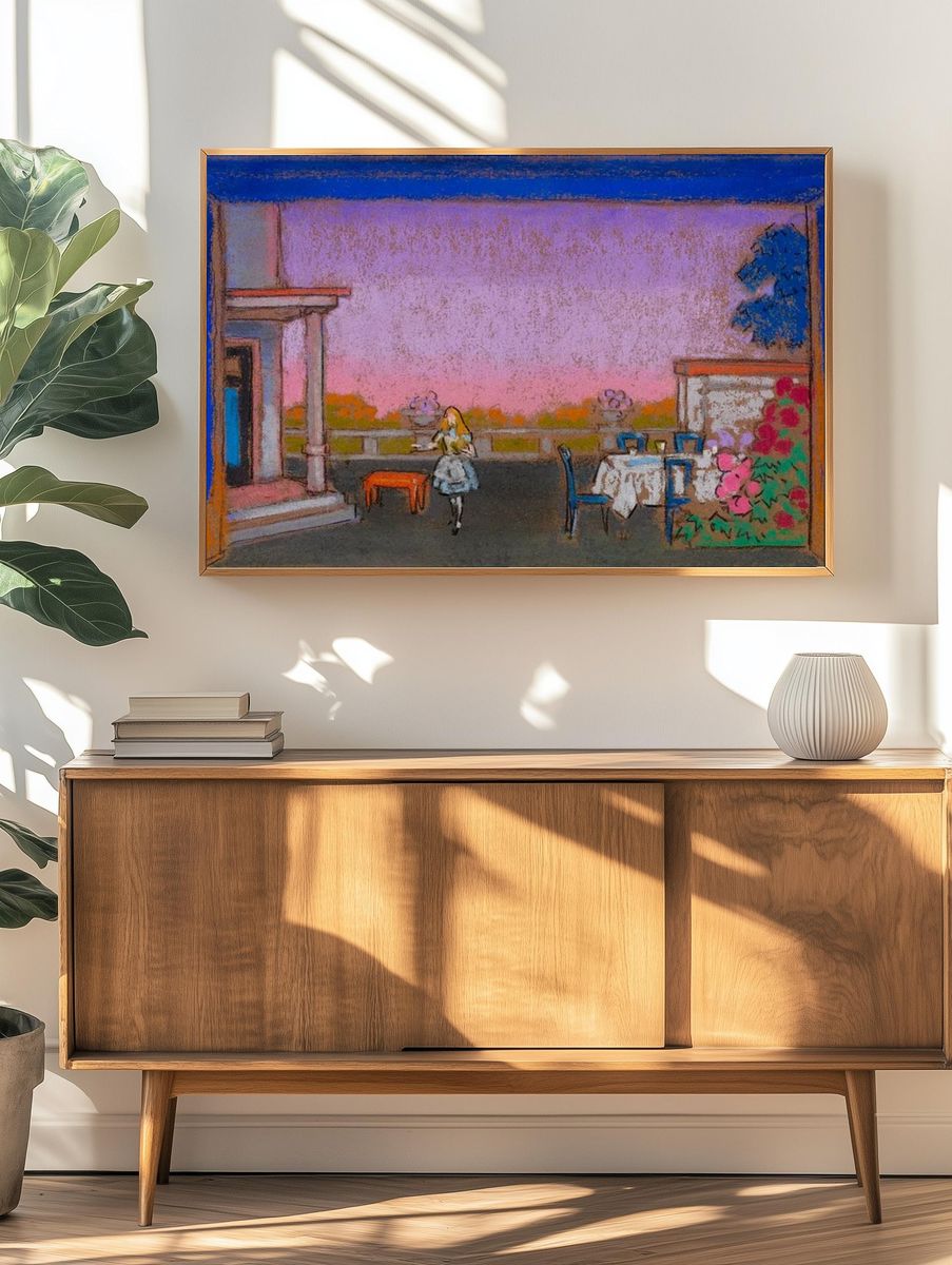 March Hare's Garden (1915) Scene. — room view 3