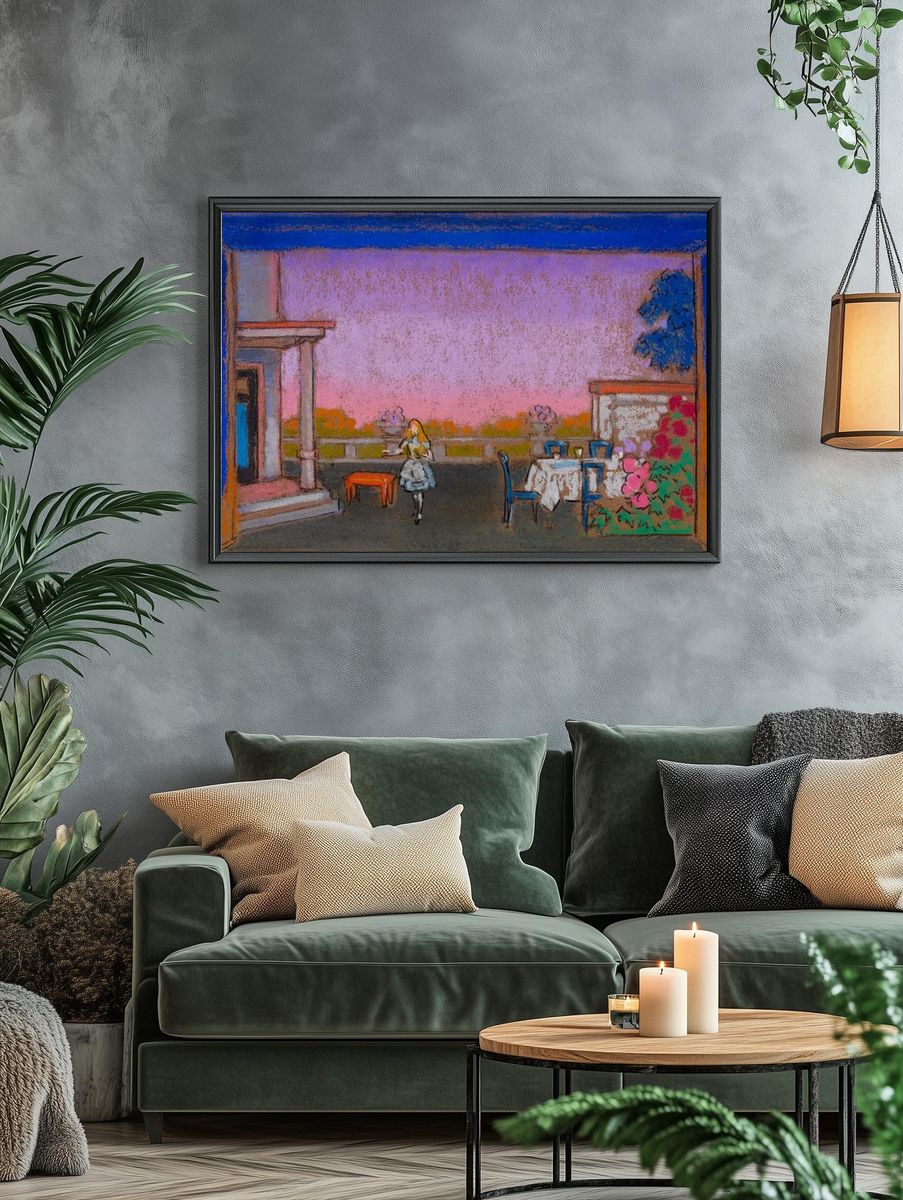 March Hare's Garden (1915) Scene. — room view 4
