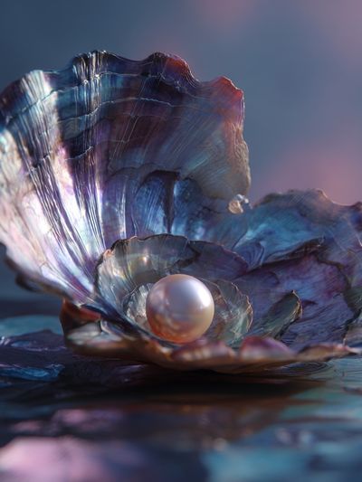Pearl Shell Dreamscape Print.