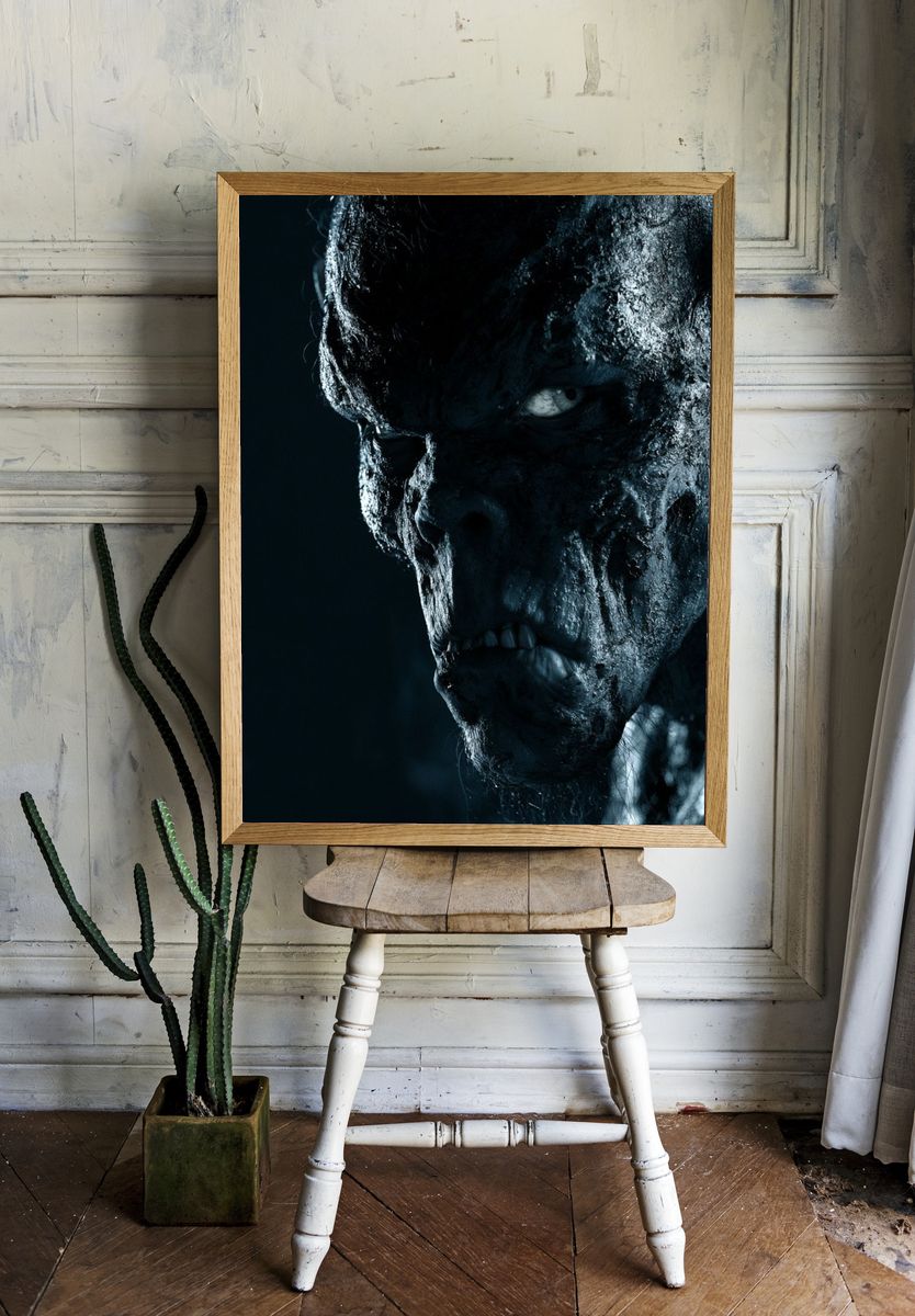 Dark Monster Portrait Poster. — room view 1