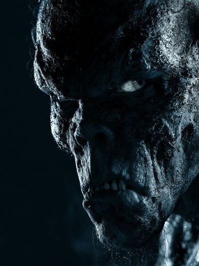Dark Monster Portrait Poster. poster