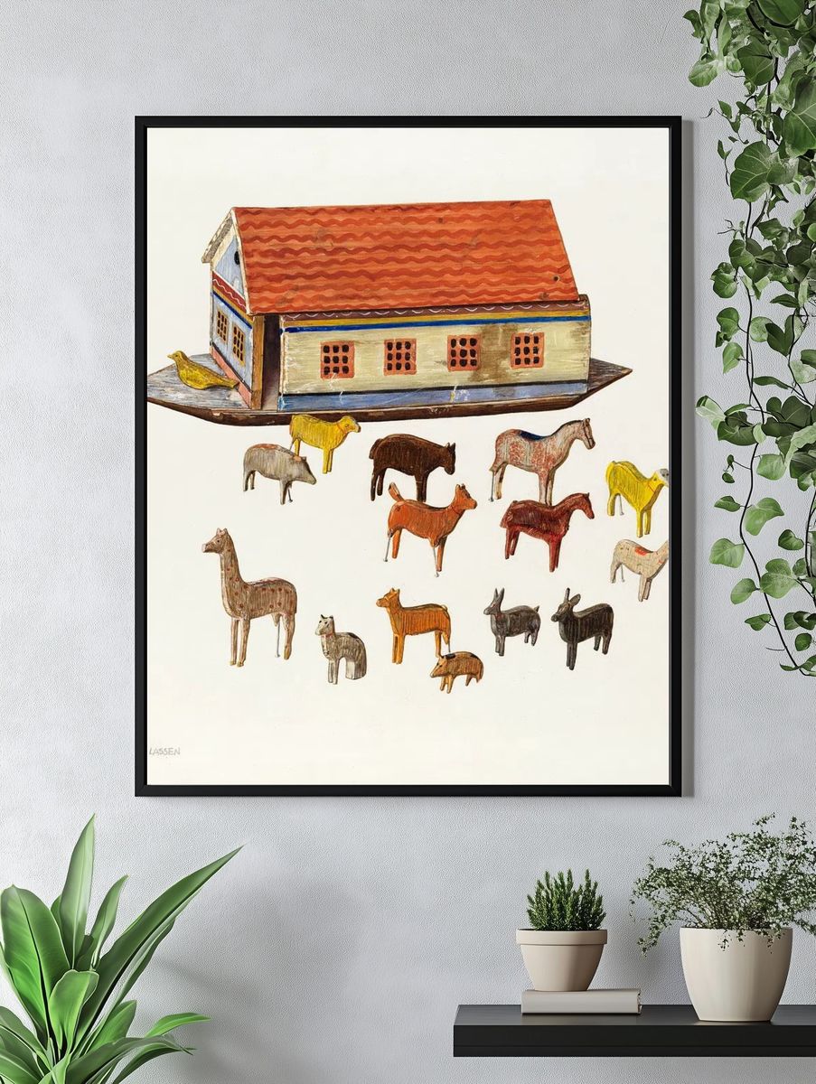 Noah's Ark Animals (1935–1942) Ben. — room view 4