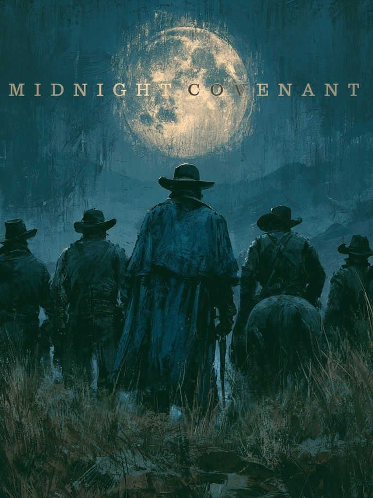 Midnight Covenant Western Poster. poster detail