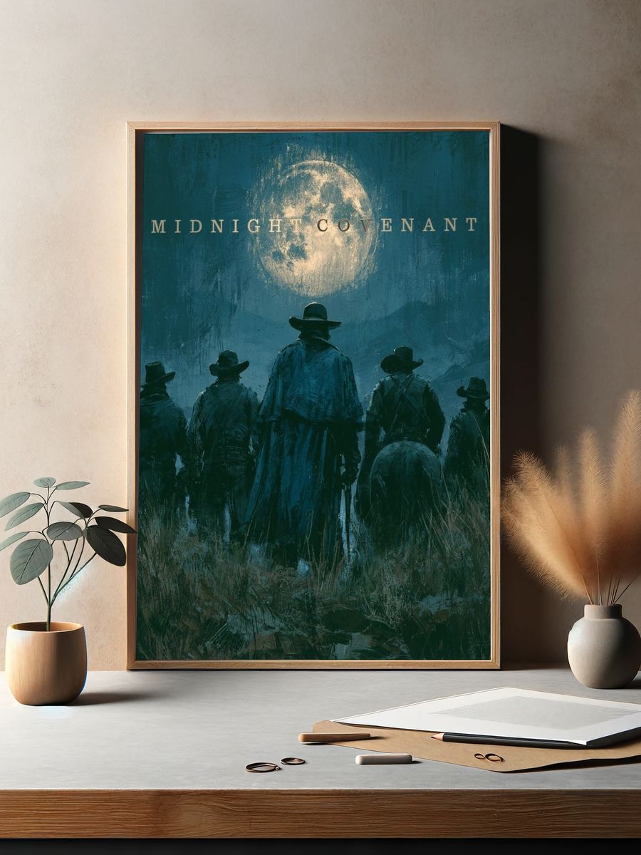 Midnight Covenant Western Poster. — room view 2