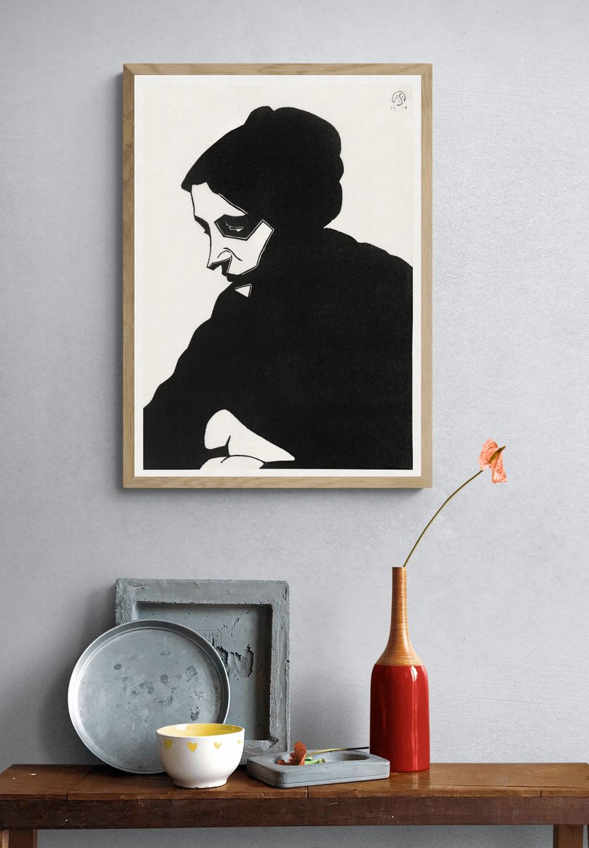 Lost Boy and Monkeys Illustration Poster. — room view 3
