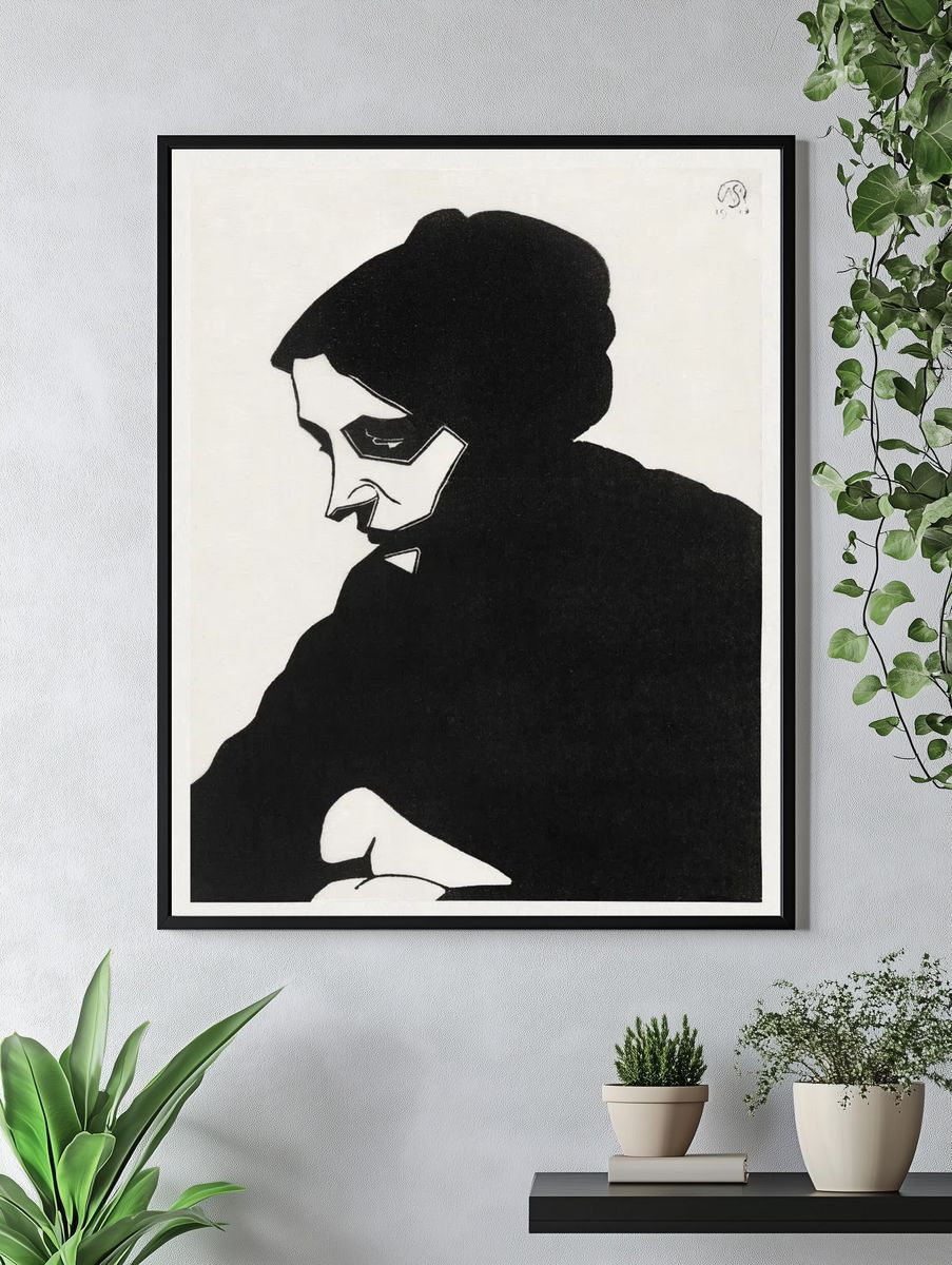 Lost Boy and Monkeys Illustration Poster. — room view 4