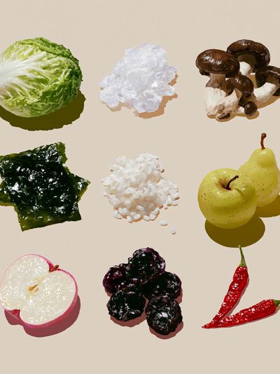 Still Life Produce Illustration Poster.