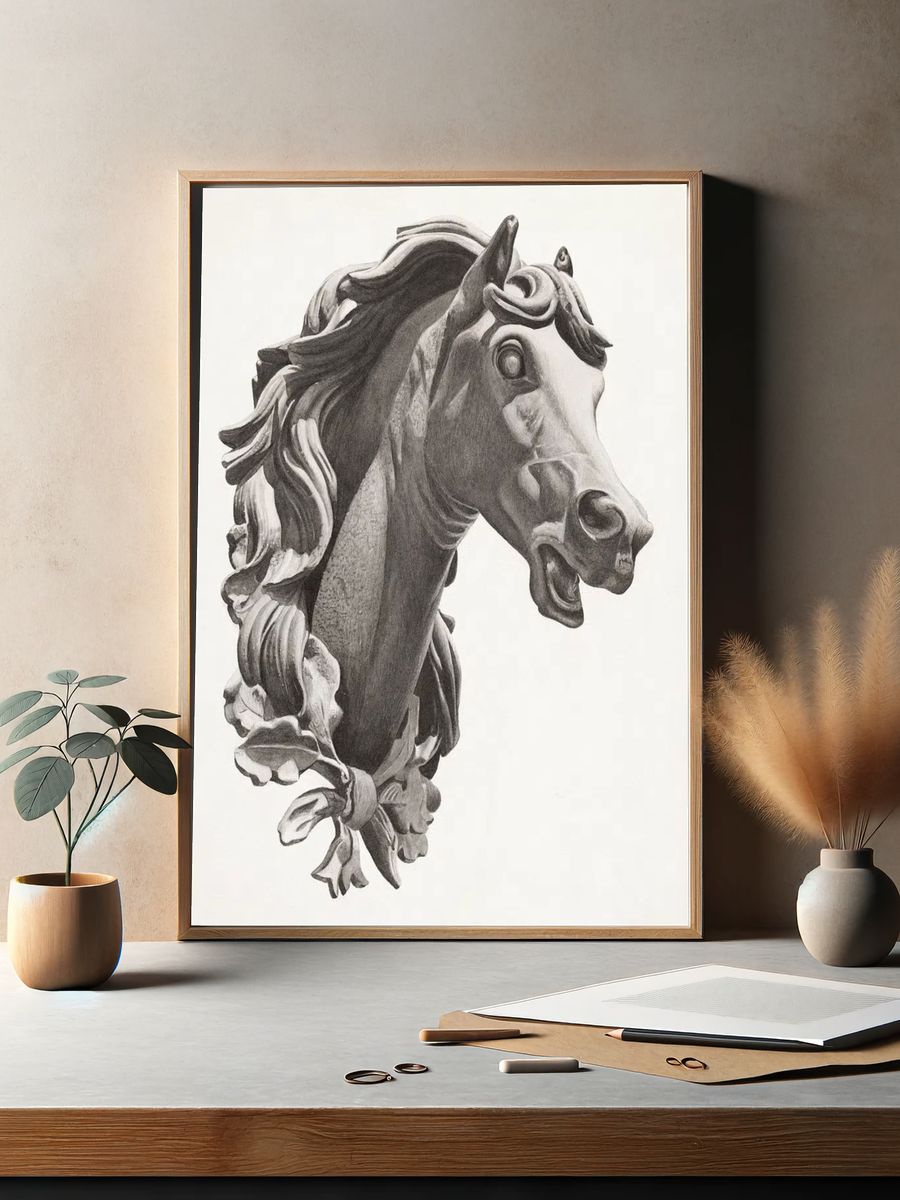 Decorative Horse's Head (ca.1938) Albert. — room view 2