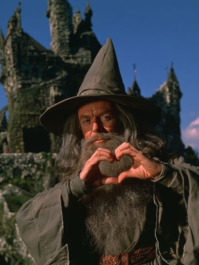 Wizard Portrait Fantasy Print.