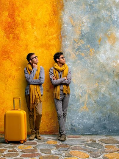 Travelers by Color Wall Poster.