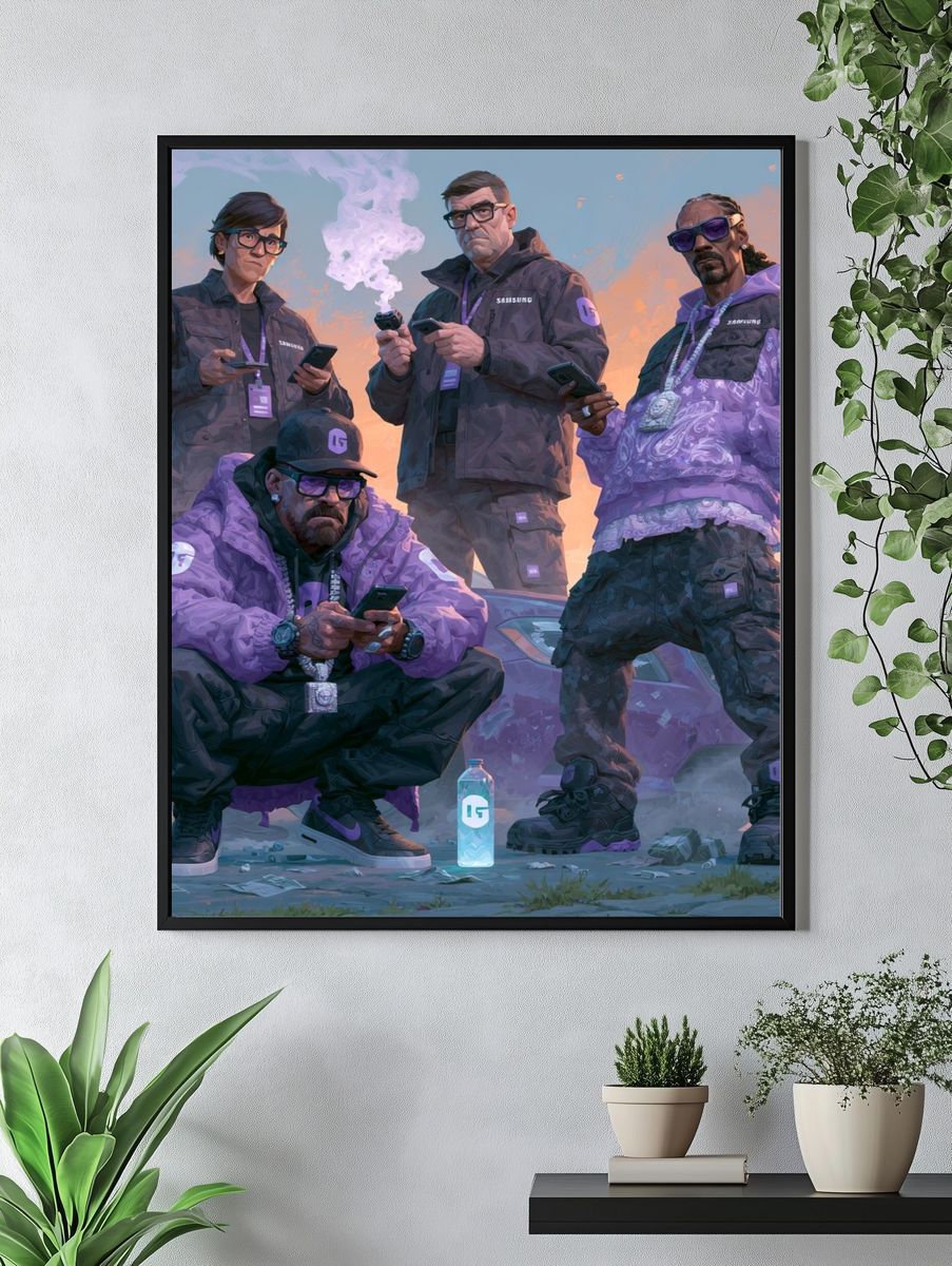 GTA Crew Street Art Poster. — room view 4
