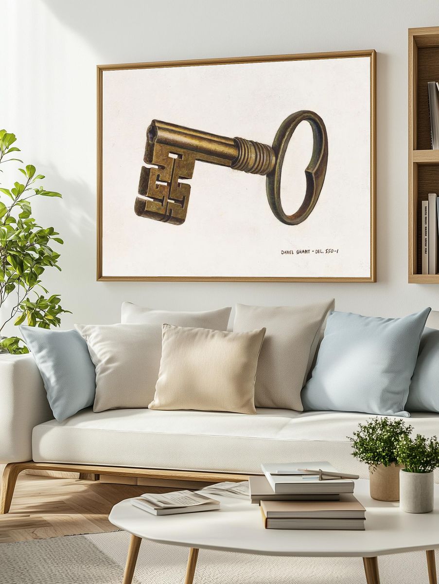 Brass Key (ca. 1940) D.J. — room view 2